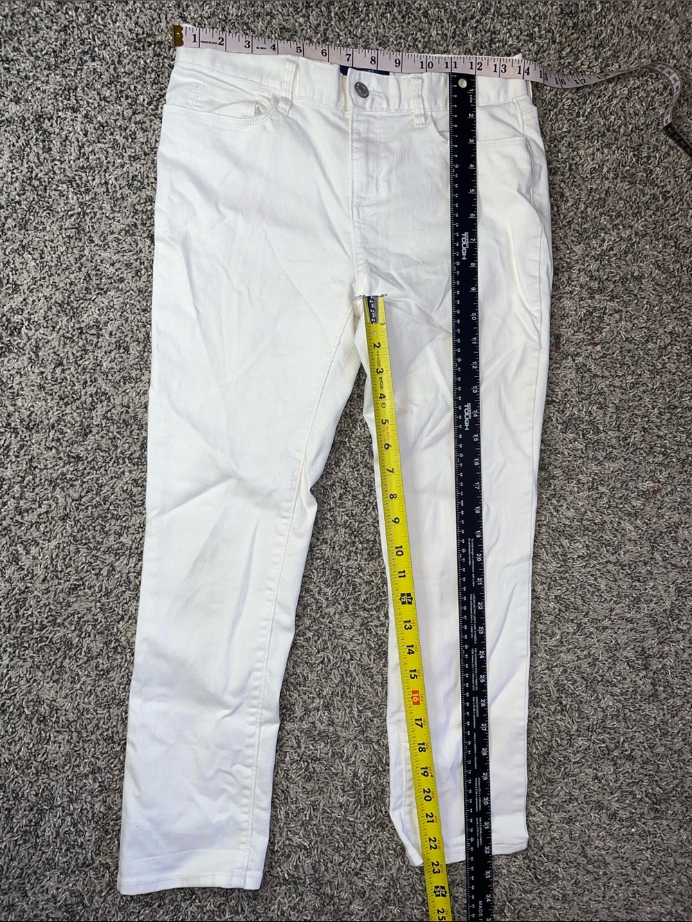 Girls Old Navy white jeans size 16 kids
